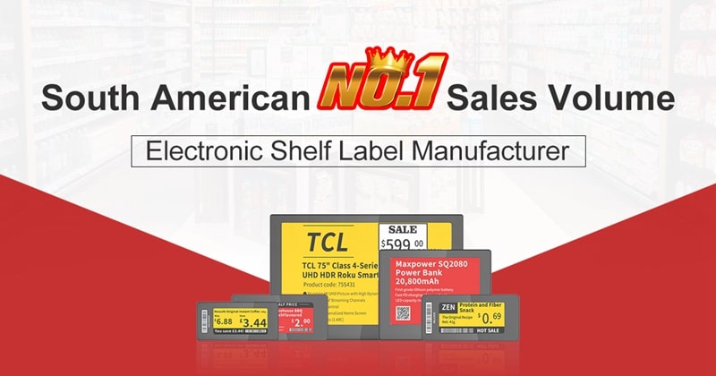 e ink shelf label