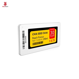 2.9 İnç 4 Renk Elektronik Raf Etiketi Slim Serisi