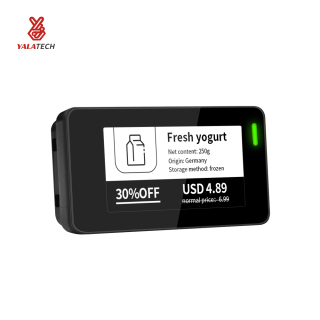 2,13 İnç Çok Dilli Dondurucu Dijital Raf Etiketi Suya Dayanıklı