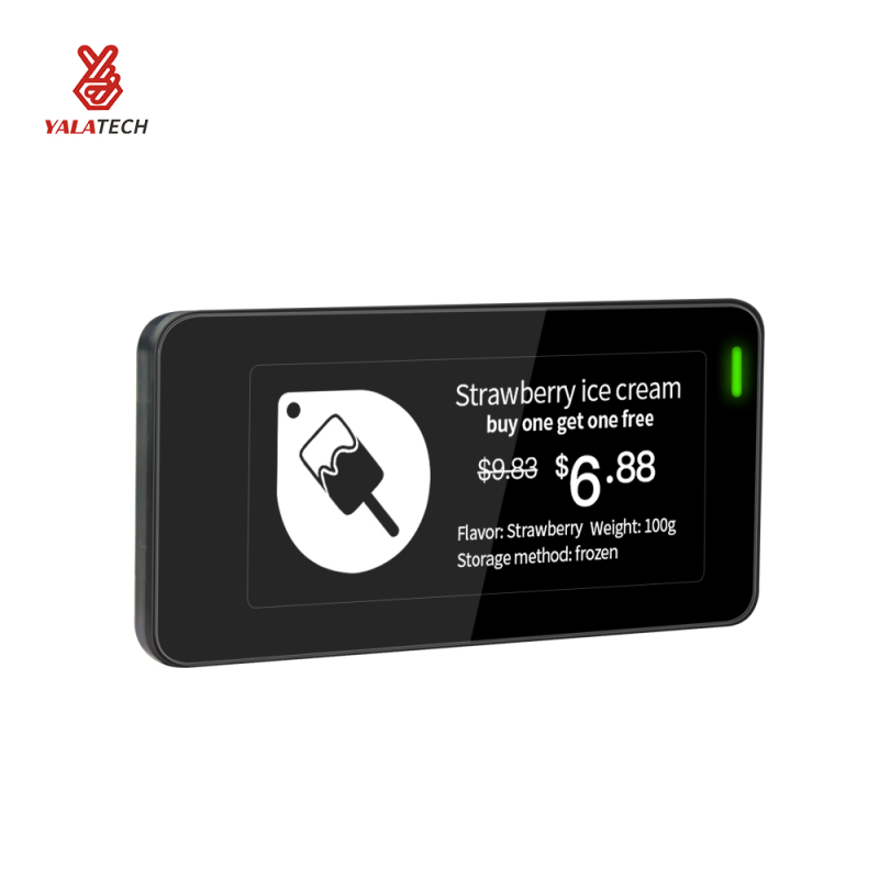 2,9 İnç Çok Dilli Dondurucu Dijital Raf Etiketi Suya Dayanıklı