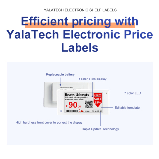 1.54 inç Elektronik Raf Etiketi